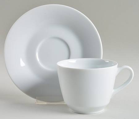 Snowville Flat Cup & Saucer Set