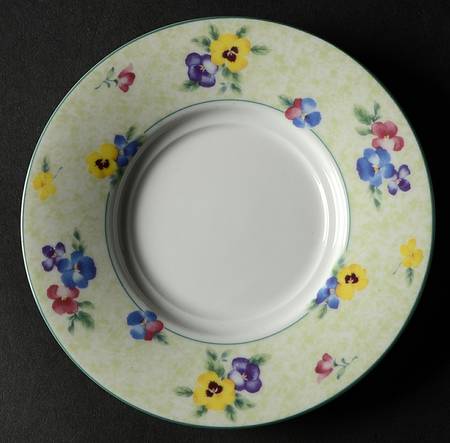 Pansies Saucer