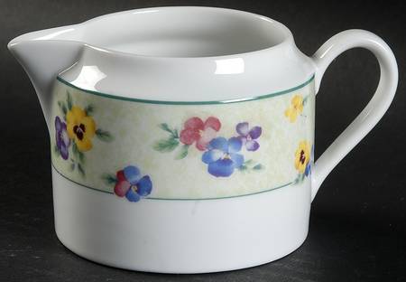 Pansies Creamer