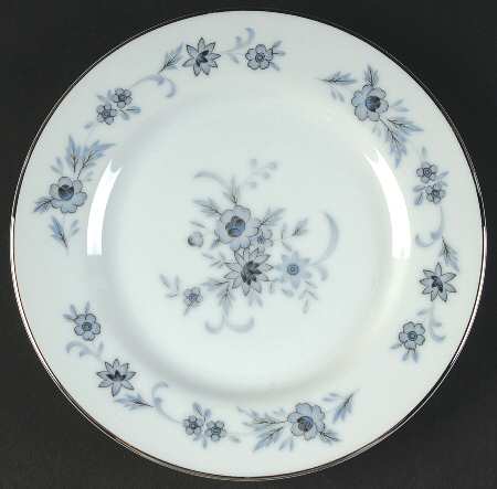 Champlain (Rounded and Pointed Flowers) Bread & Butter Plate