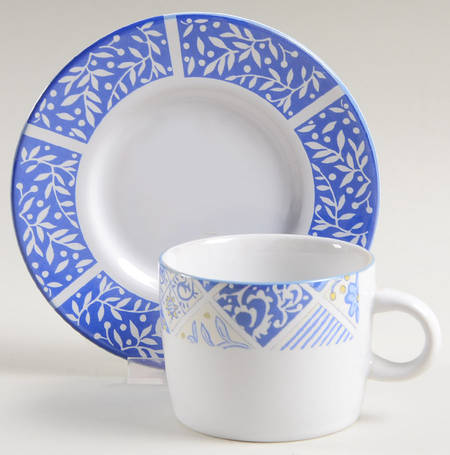 Andalusia Flat Cup & Saucer Set