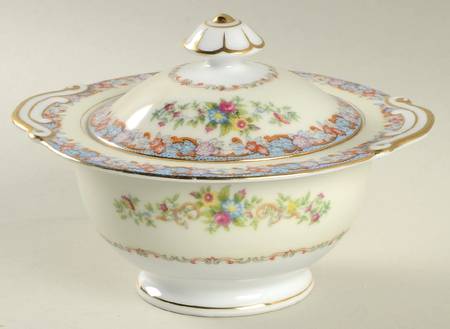 St Joan Sugar Bowl & Lid