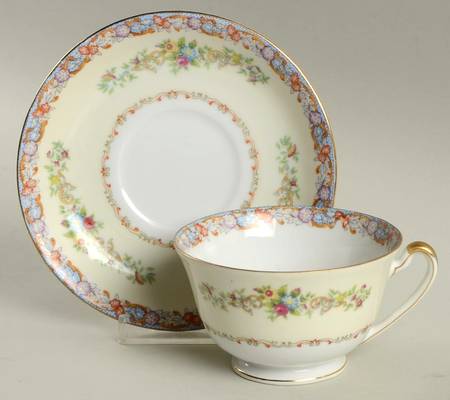 St Joan Footed Cup & Saucer Set