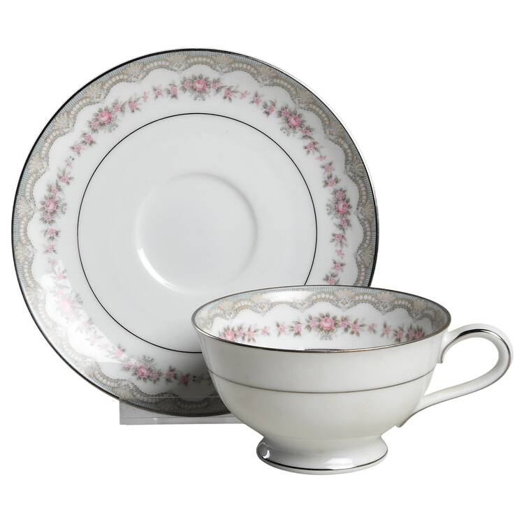 Glenwood (5770M) Footed Cup & Saucer Set