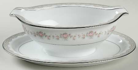 Glenwood (5770M) Gravy Boat with Attached Underplate