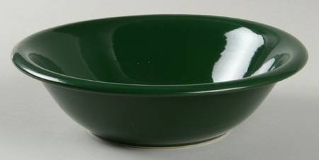 Bravo Hunter Green Coupe Cereal Bowl