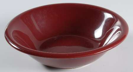 Bravo Burgundy Coupe Cereal Bowl