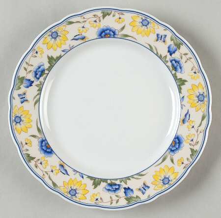 Charming Butterfly Salad Plate