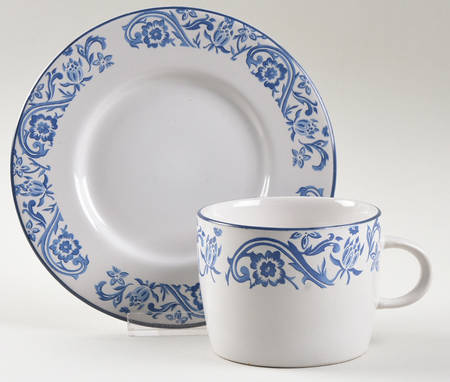 Charleston Flat Cup & Saucer Set