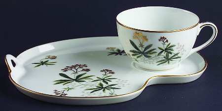 5455 Snack Plate & Cup Set