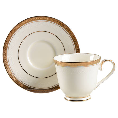 Ardmore Gold Footed Cup & Saucer Set