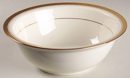 Ardmore Gold 9" Round Vegetable Bowl
