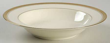 Ardmore Gold Large Rim Soup Bowl
