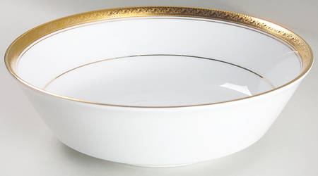 Crestwood Gold 9" Round Vegetable Bowl
