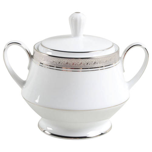 Crestwood Platinum Sugar Bowl & Lid
