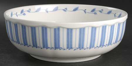 Gourmet Blue 11" Large Salad Serving Bowl