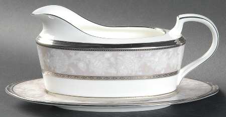 Jefferson Court Gravy Boat & Underplate (Relish/Butter)