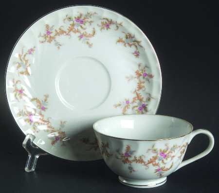 Windsong Flat Cup & Saucer Set