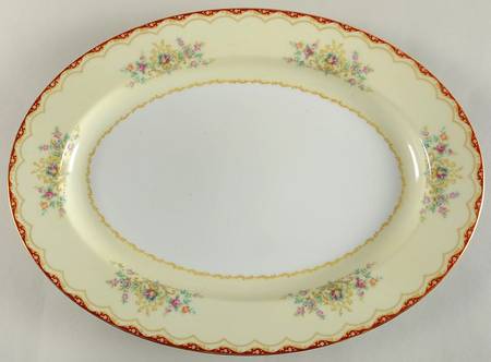 NAT29 16" Oval Serving Platter