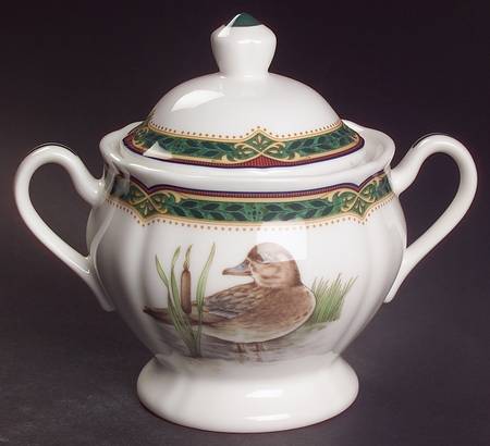 Marshlands Sugar Bowl & Lid