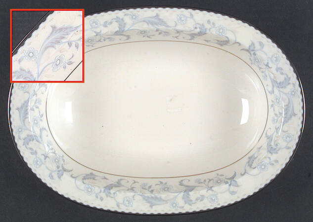 Montebello 10" Oval Vegetable Bowl