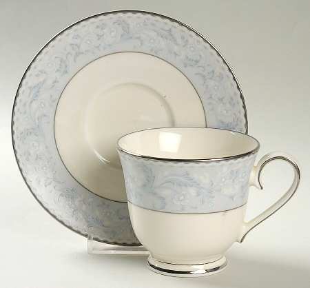 Montebello Footed Cup & Saucer Set
