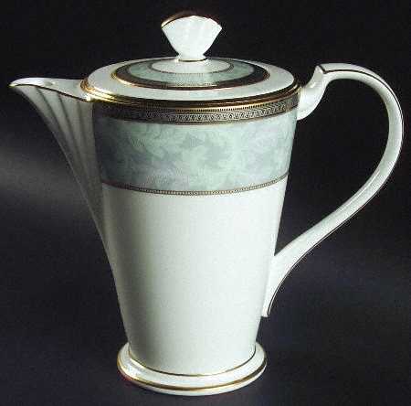 Neptune Gold Coffee Pot & Lid