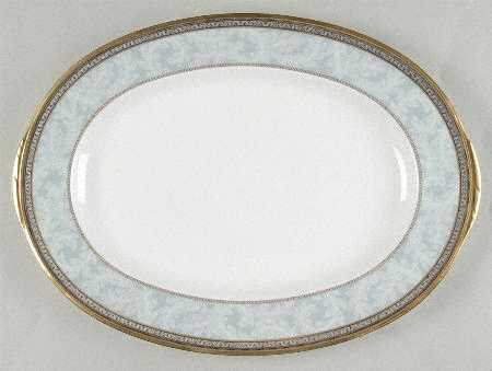 Neptune Gold 16" Oval Serving Platter