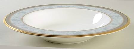 Neptune Gold Rim Soup Bowl