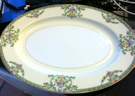N1343 12" Oval Serving Platter
