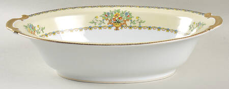 N1365 10" Oval Vegetable Bowl