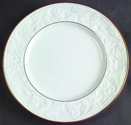 Whitebridge Gold Accent Luncheon Plate
