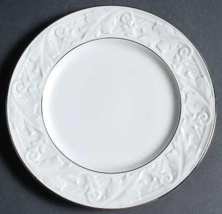 Whitebridge Platinum Accent Luncheon Plate