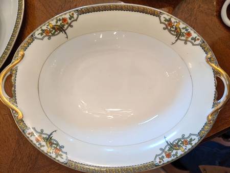 N1390 10" Oval Vegetable Bowl