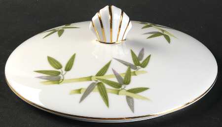 Spring Bamboo Lid for Round Vegetable