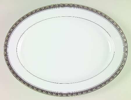 Legacy Platinum 13" Oval Serving Platter