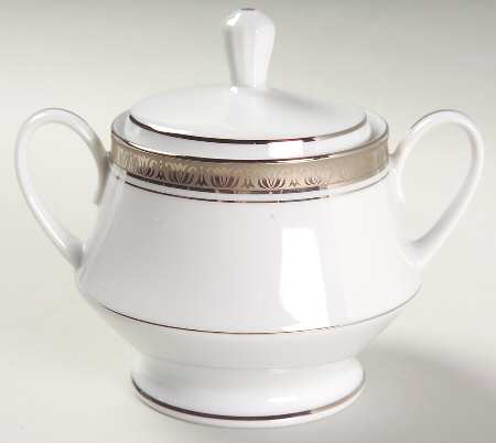 Legacy Platinum Sugar Bowl & Lid