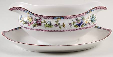 N1397 Gravy Boat with Attached Underplate