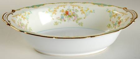N1407 10" Oval Vegetable Bowl