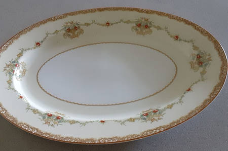N1410 14" Oval Serving Platter