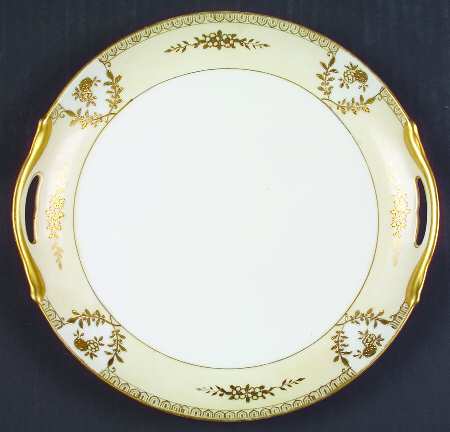 N1411 Handled Cake Plate