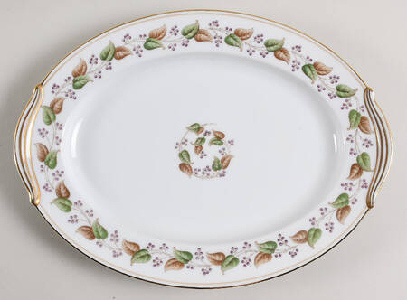 5115 12" Oval Serving Platter