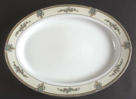 N1418 16" Oval Serving Platter