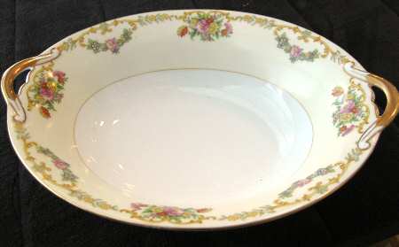 N188 9" Oval Vegetable Bowl