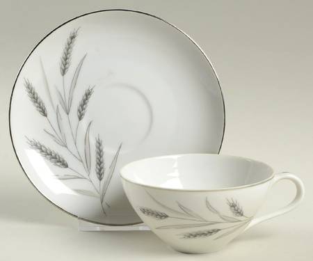 Harvest Flat Cup & Saucer Set