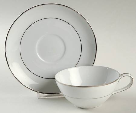 Derry Flat Cup & Saucer Set by Noritake