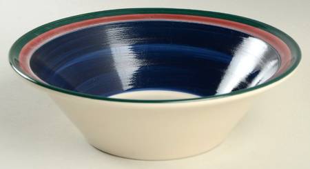 Concentrics Blue Rim Soup Bowl
