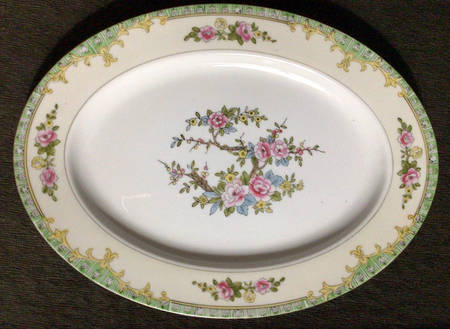 N1501 14" Oval Serving Platter