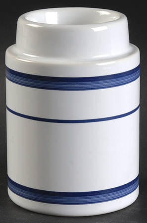 Navy Blue (Portugal) Hurricane Lamp No Globe