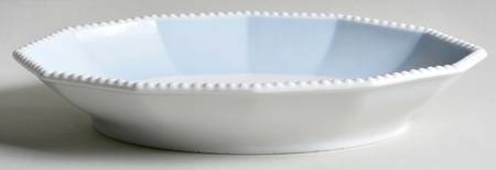 Perl Blue 9" Oval Vegetable Bowl